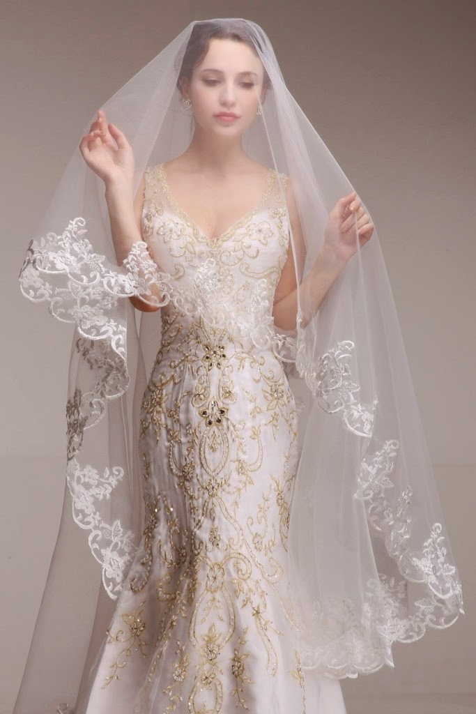 Veil For Wedding Dress
 Style2klik Bridal Wear Veils Designs Lace