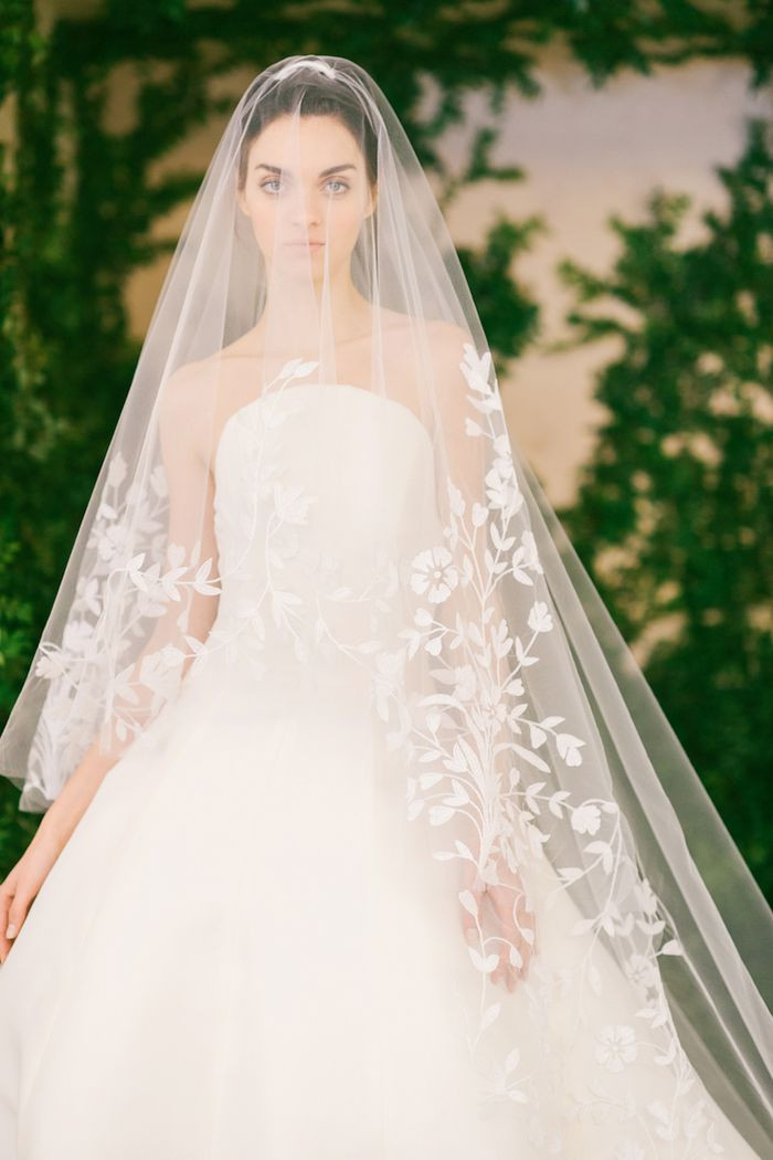 Veil For Wedding Dress
 The Wedding Veil Styles That ll Be Trending in 2018