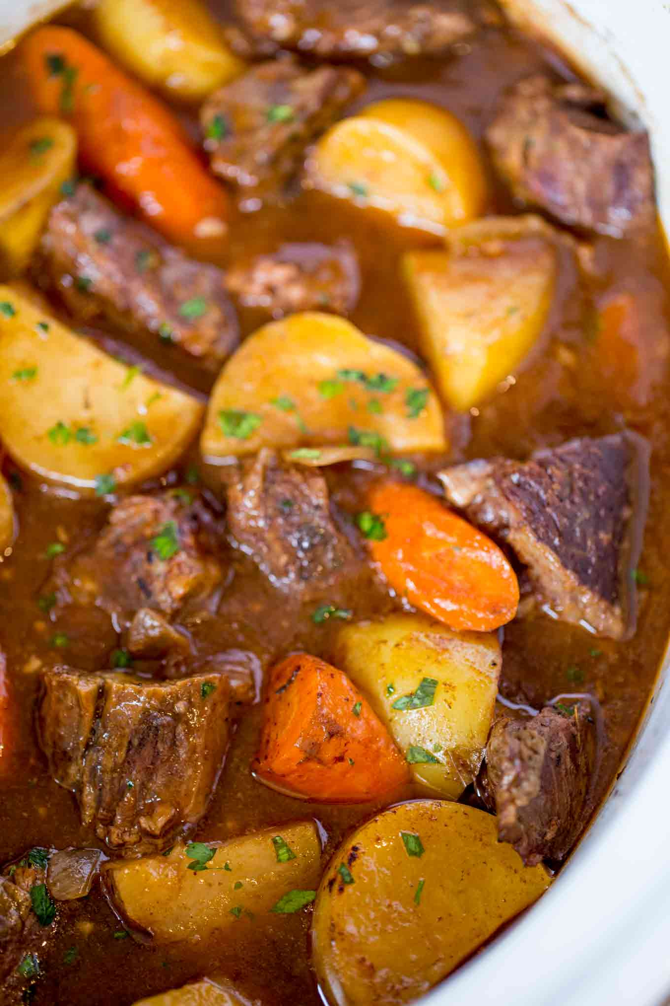 Venison Stew Slow Cooker Recipe
 Ultimate Slow Cooker Beef Stew Dinner then Dessert