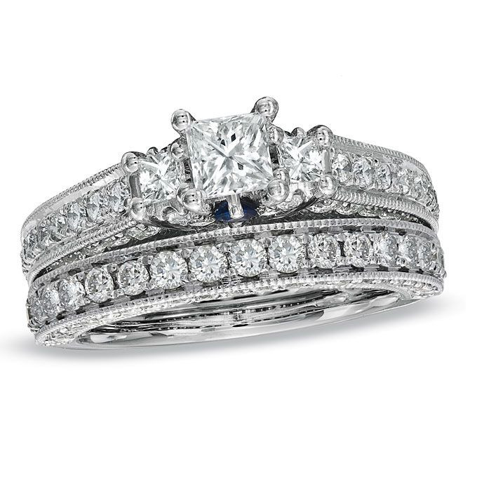 Vera Wang Wedding Ring Sets
 Pin on My Dream Wedding