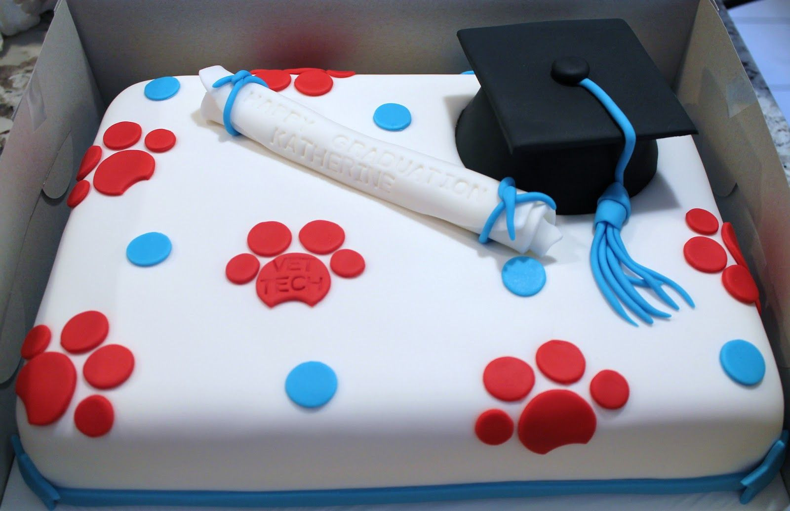 Veterinarian Graduation Party Ideas
 Vet tech graduation cake