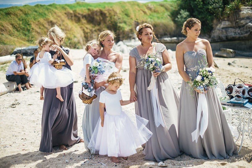 Vintage Beach Wedding
 A Boho Vintage Beach Wedding in New Zealand Chic Vintage