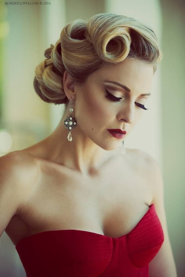 Vintage Hairstyle For Wedding
 16 Seriously Chic Vintage Wedding Hairstyles