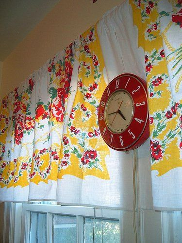 Vintage Kitchen Curtains
 Look Curtains for $1 50