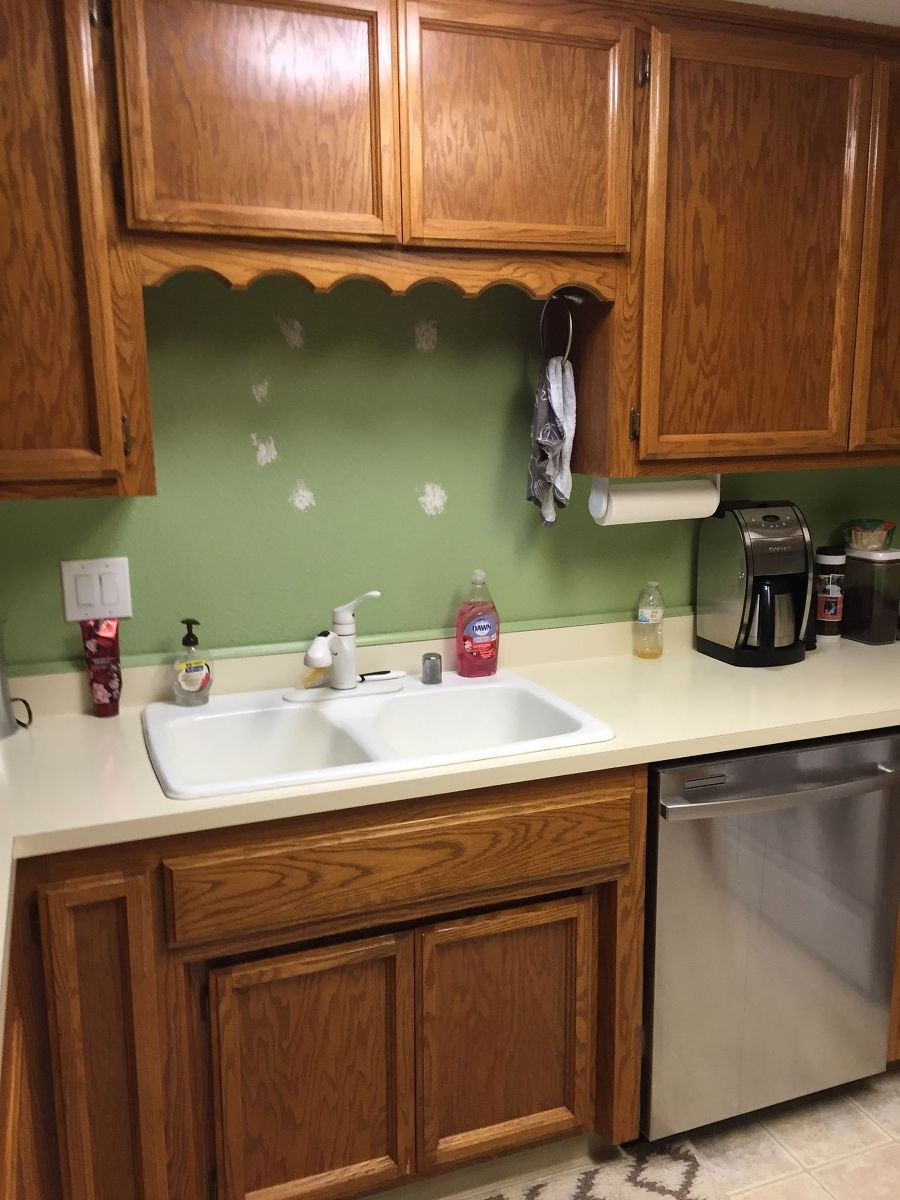 Vinyl Kitchen Backsplash
 Hometalk