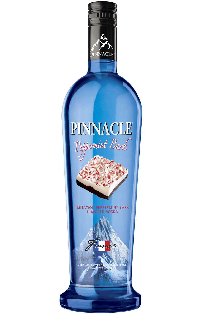 Vodka Holiday Drinks
 Holiday Drinks Made with Pinnacle Peppermint Bark Vodka