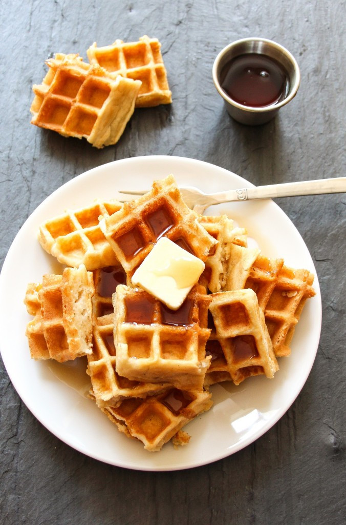 Waffles For Two
 Melt In Your Mouth Homemade Waffles Layers of Happiness