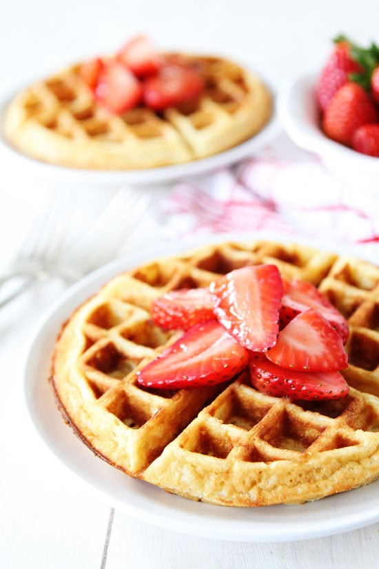 Waffles For Two
 Yeasted Belgian Waffle Recipe