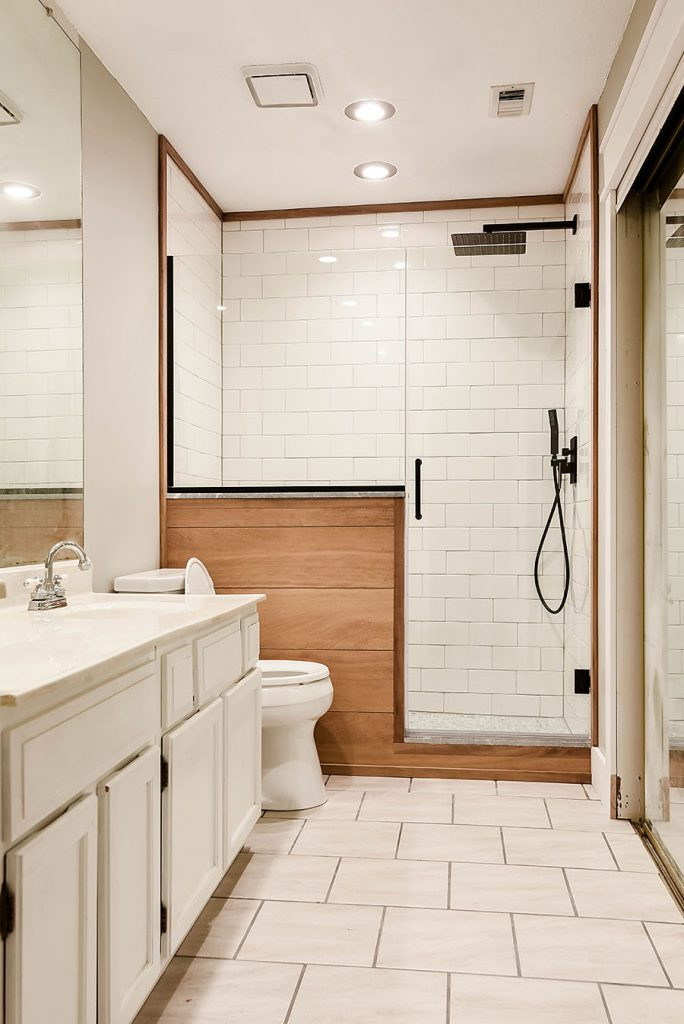 Walk In Bathroom Shower
 Master Bathroom Renovation Converting a Bathtub into a