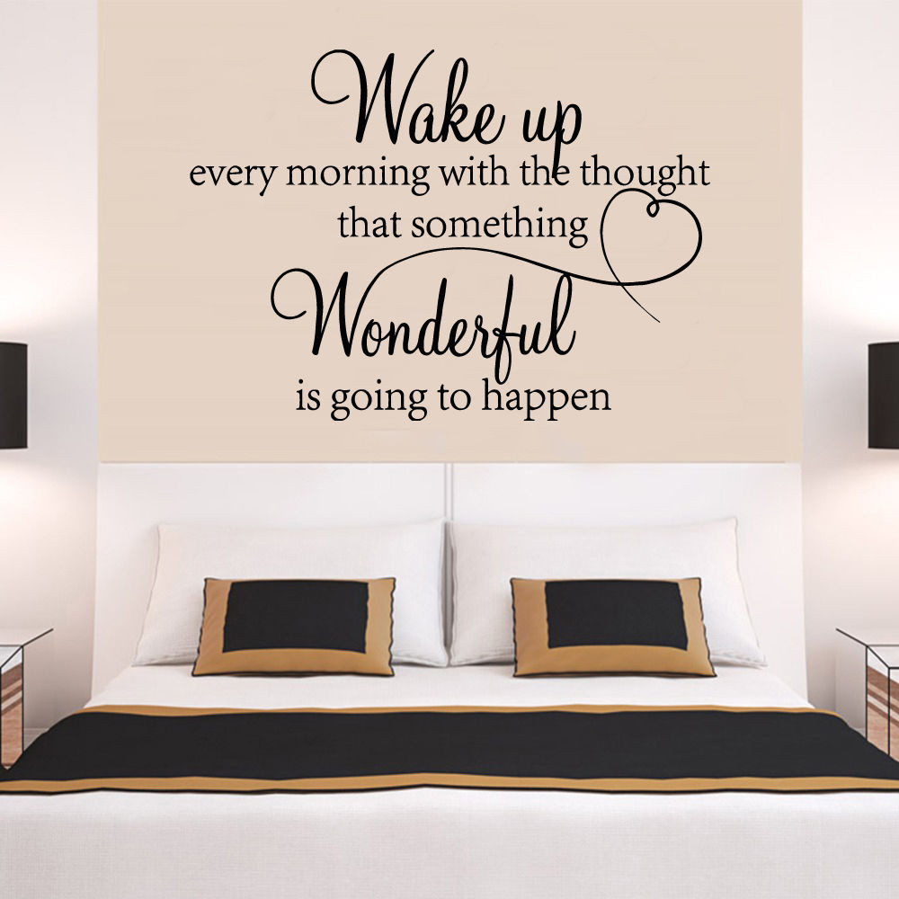 Wall Art Decals For Bedroom
 Wonderful Letter Have Hope Words Quote Vinyl Removable Art