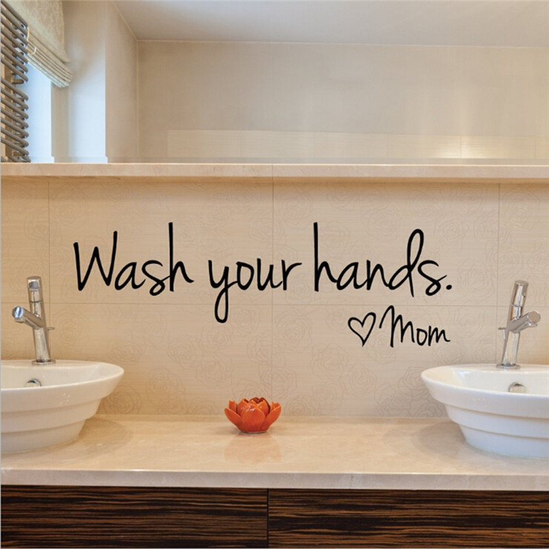 Wall Decal Bathroom
 Bathroom Toilet Bathroom Wall Stickers Waterproof Art