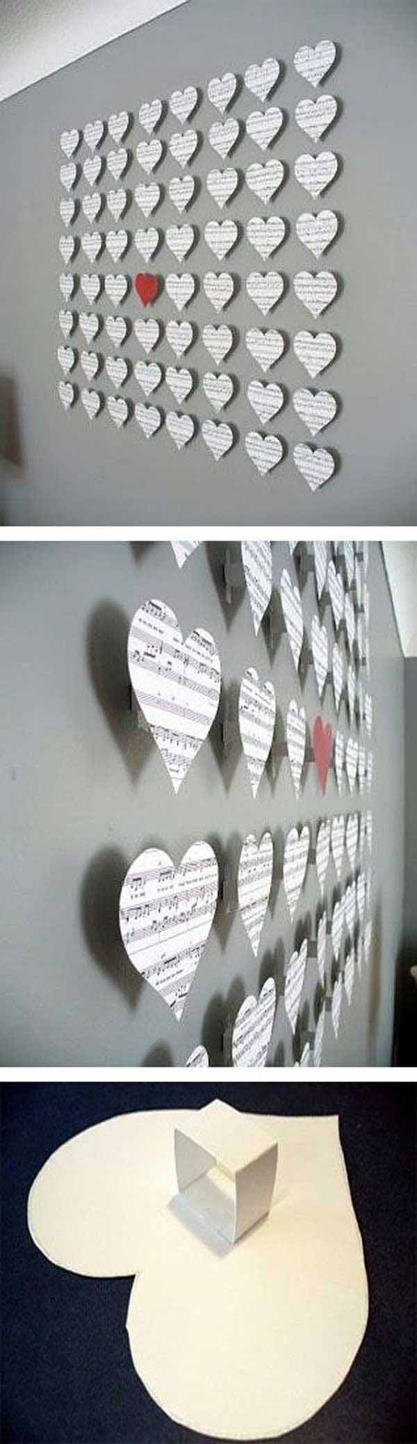 Wall Decors DIY
 26 DIY Cool And No Money Decorating Ideas for Your Wall