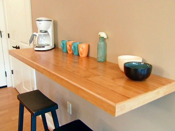 Wall Mounted Kitchen Tables
 Making Your Own Wall Mounted Kitchen Table