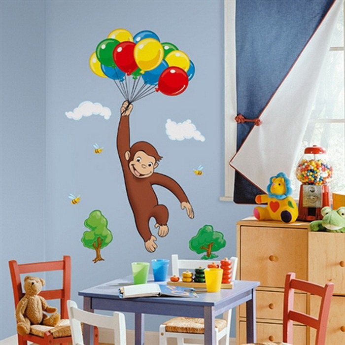 Wall Stickers For Kids Room
 22 cool bedroom wall stickers for kids Interior Design