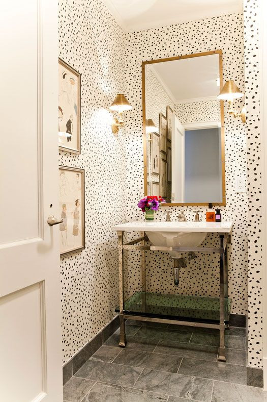 Wallpaper Bathroom Ideas
 25 Chic Ways To Use Wallpaper In A Guest Bathroom