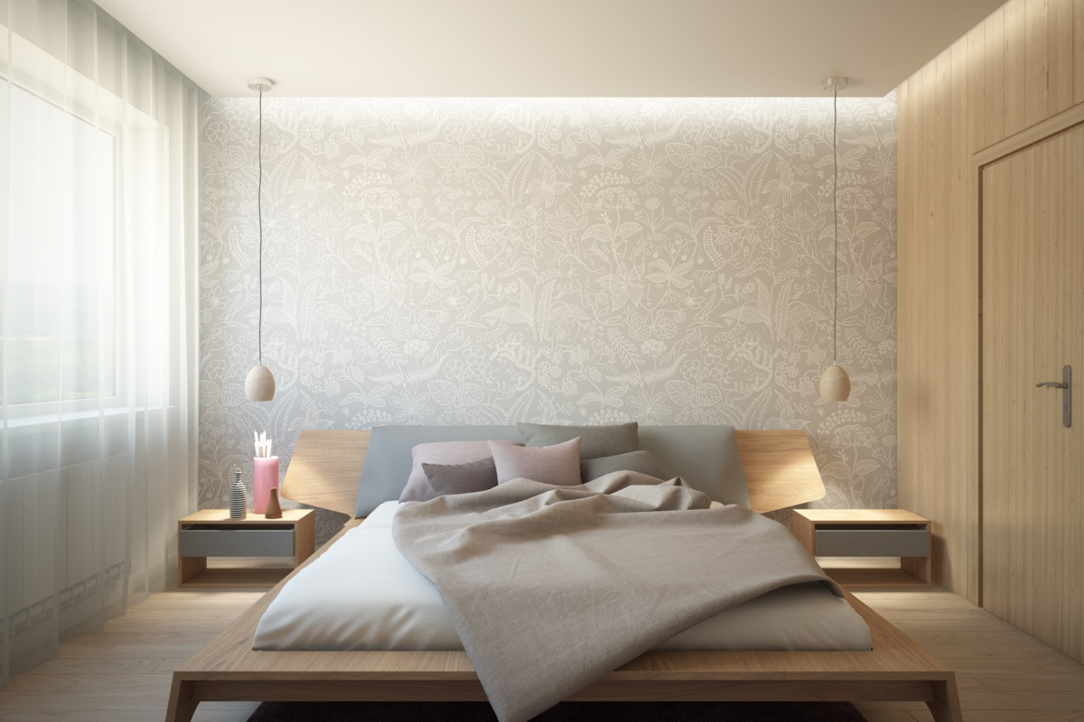 Wallpapers For Bedroom Walls
 44 Awesome Accent Wall Ideas For Your Bedroom