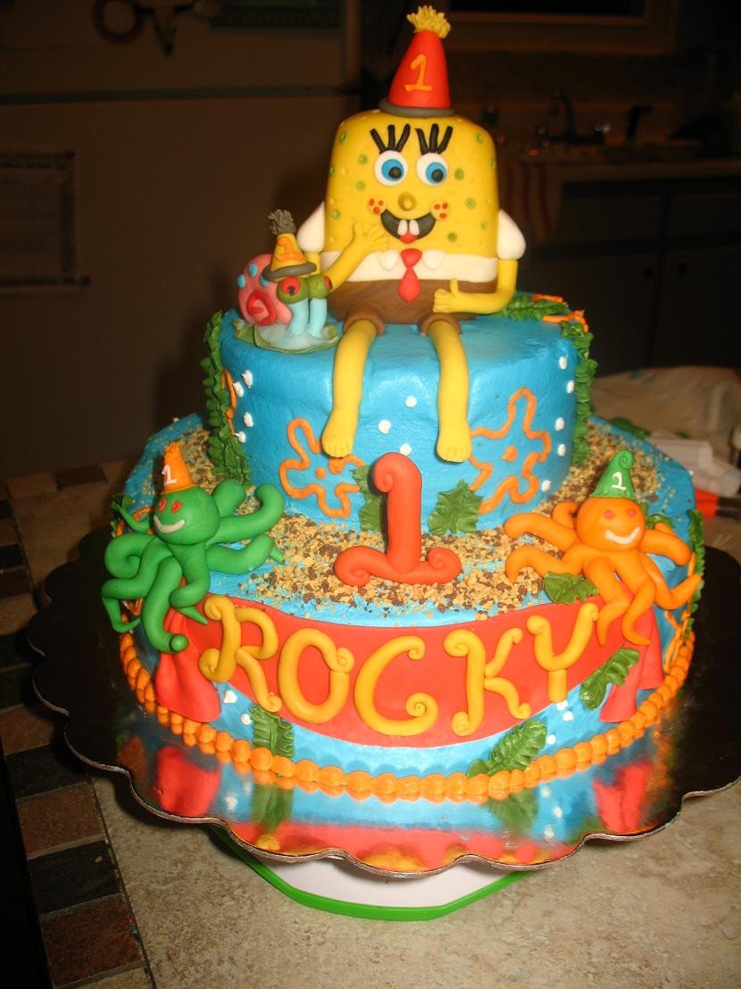 Walmart Birthday Cake Themes
 Spongebob Cakes – Decoration Ideas