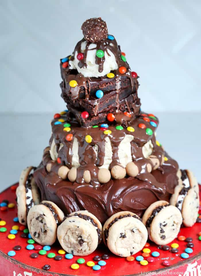 Walmart Birthday Cakes For Adults
 Hot Fudge Sundae Birthday Cake Recipe
