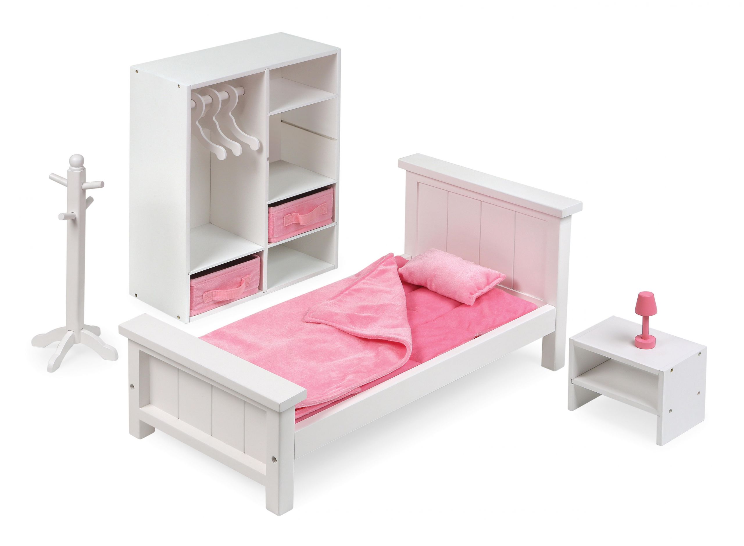 Walmart Girl Bedroom Sets
 Badger Basket Bedroom Furniture Set for 18 inch Dolls