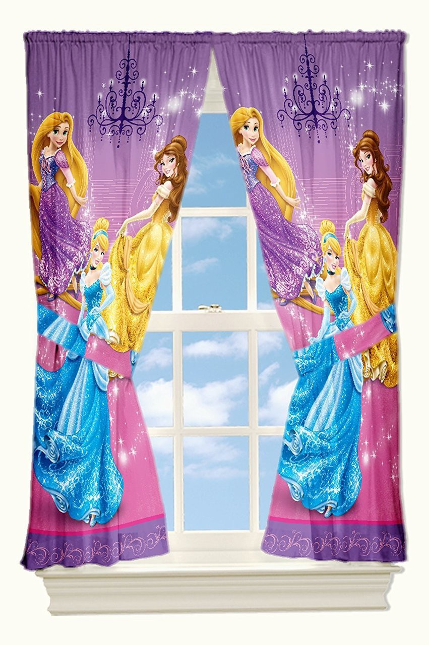 Walmart Girl Bedroom Sets
 Disney Grand Princesses Girls Bedroom Curtain Panels Set