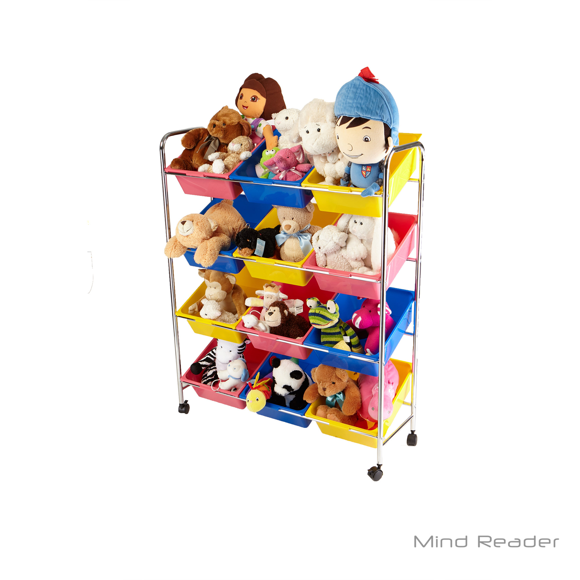 Walmart Kids Storage
 Mind Reader Toy Storage Organizer with 12 Storage Bins