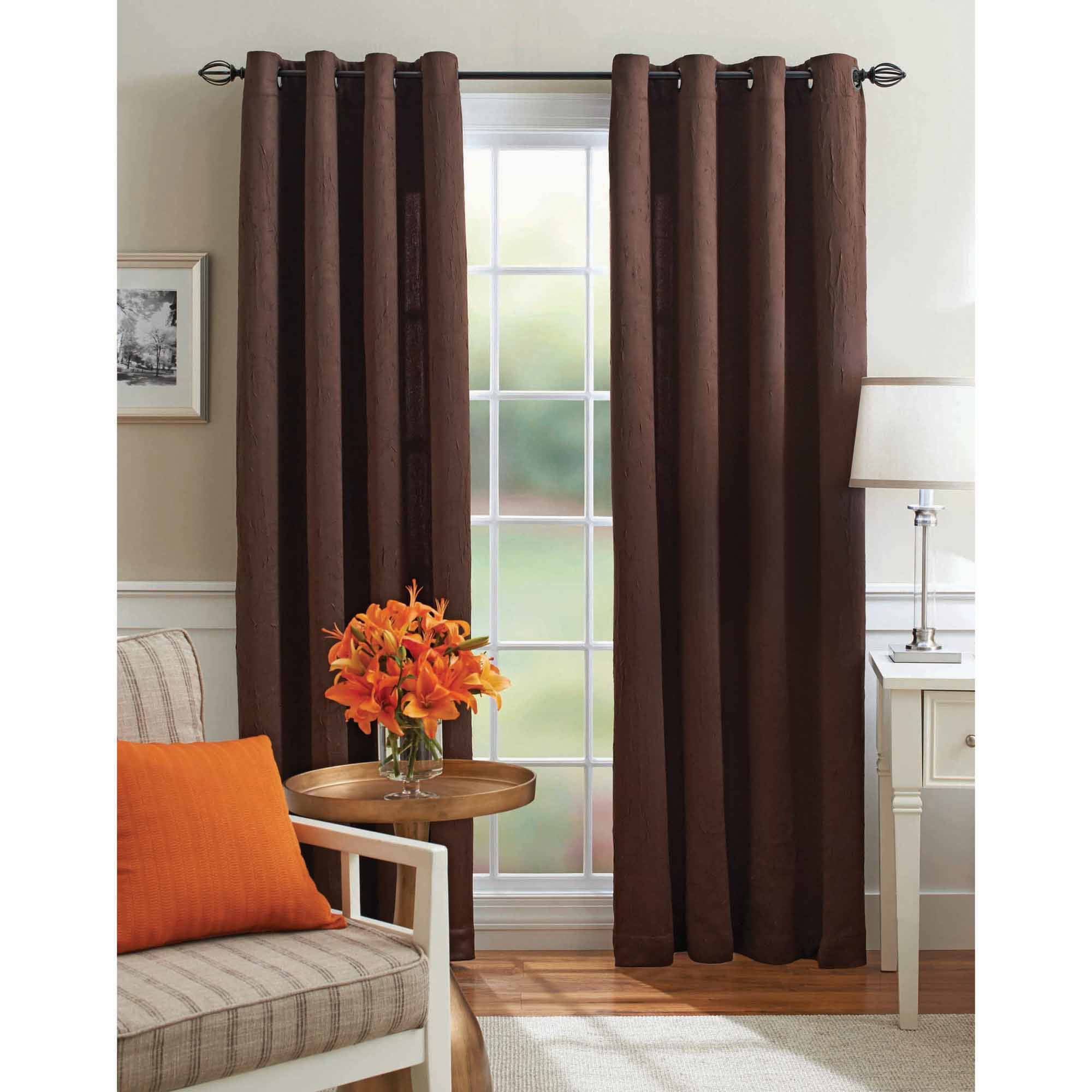 Walmart Living Room Curtains
 Curtain Add Fresh Style And Color To Your Home With