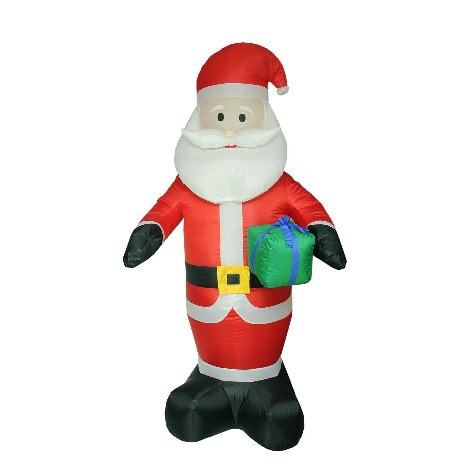 Walmart Outdoor Christmas Lights
 8 Inflatable Lighted Santa Claus with Gift Christmas