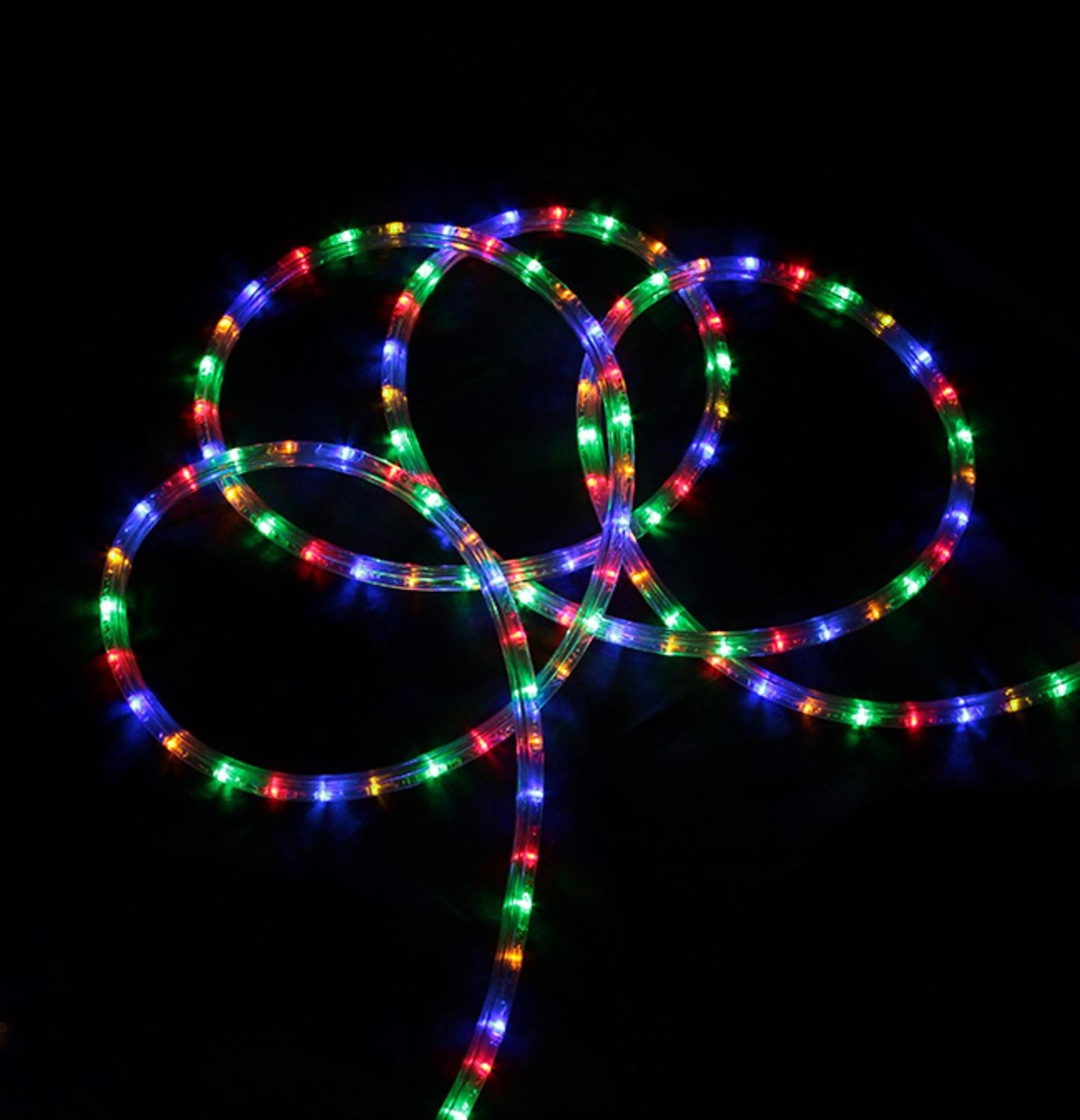 Walmart Outdoor Christmas Lights
 18 Multi Color LED Indoor Outdoor Christmas Rope Lights