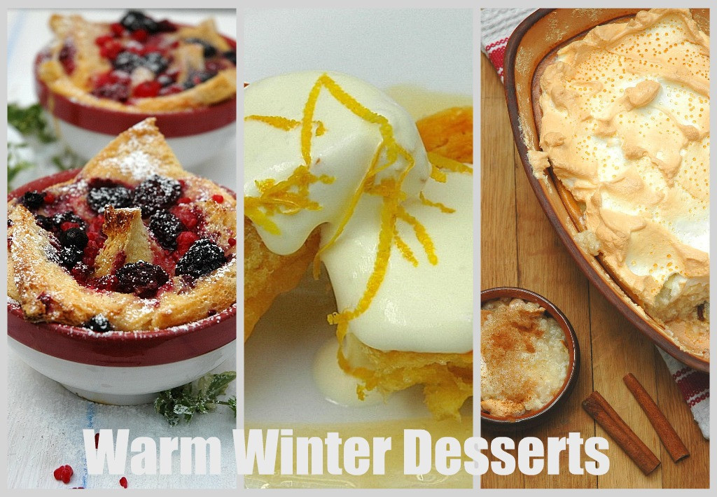 Warm Winter Desserts
 Croissant Pudding that made it to My Easy Cooking