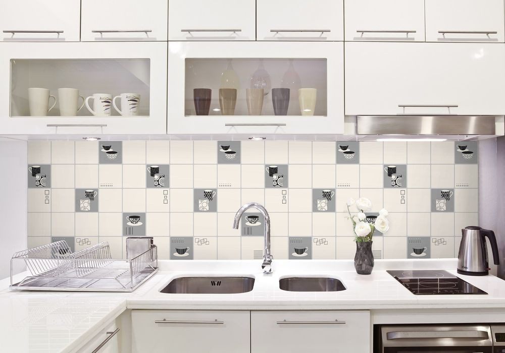 Washable Wallpaper For Kitchen
 Fine Decor FD Luxury Kitchen Tile Effect Vinyl