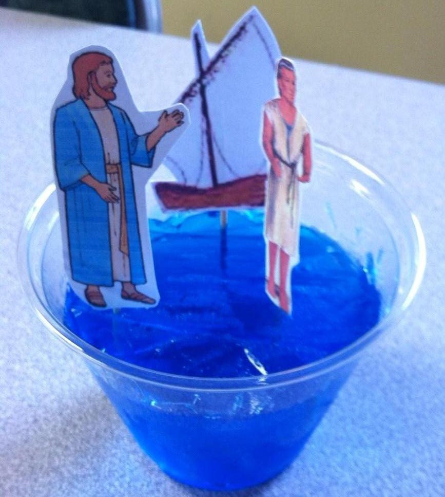 Water Craft For Kids
 Bible Fun For Kids Jesus Walks on Water