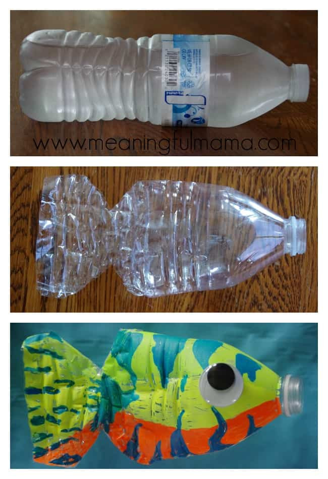 Water Craft For Kids
 Water Bottle Fish Craft