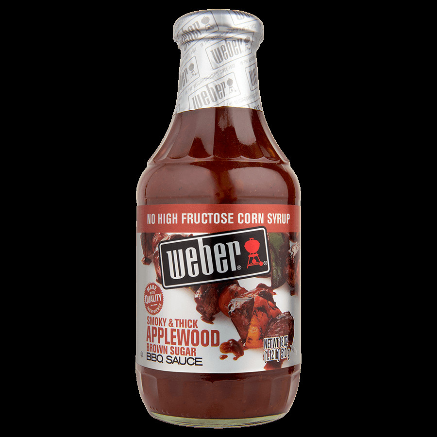 Weber Bbq Sauces
 Weber Smoky & Thick Applewood Brown Sugar BBQ Sauce