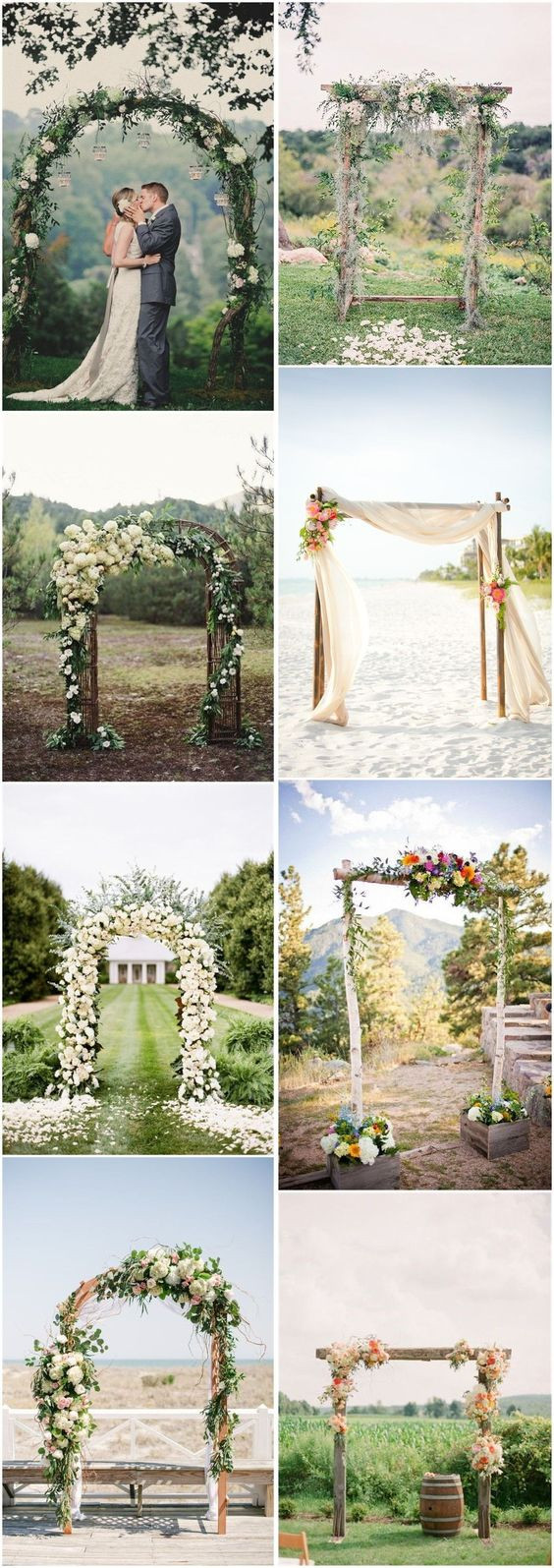 Wedding Arches DIY
 20 DIY Floral Wedding Arch Decoration Ideas