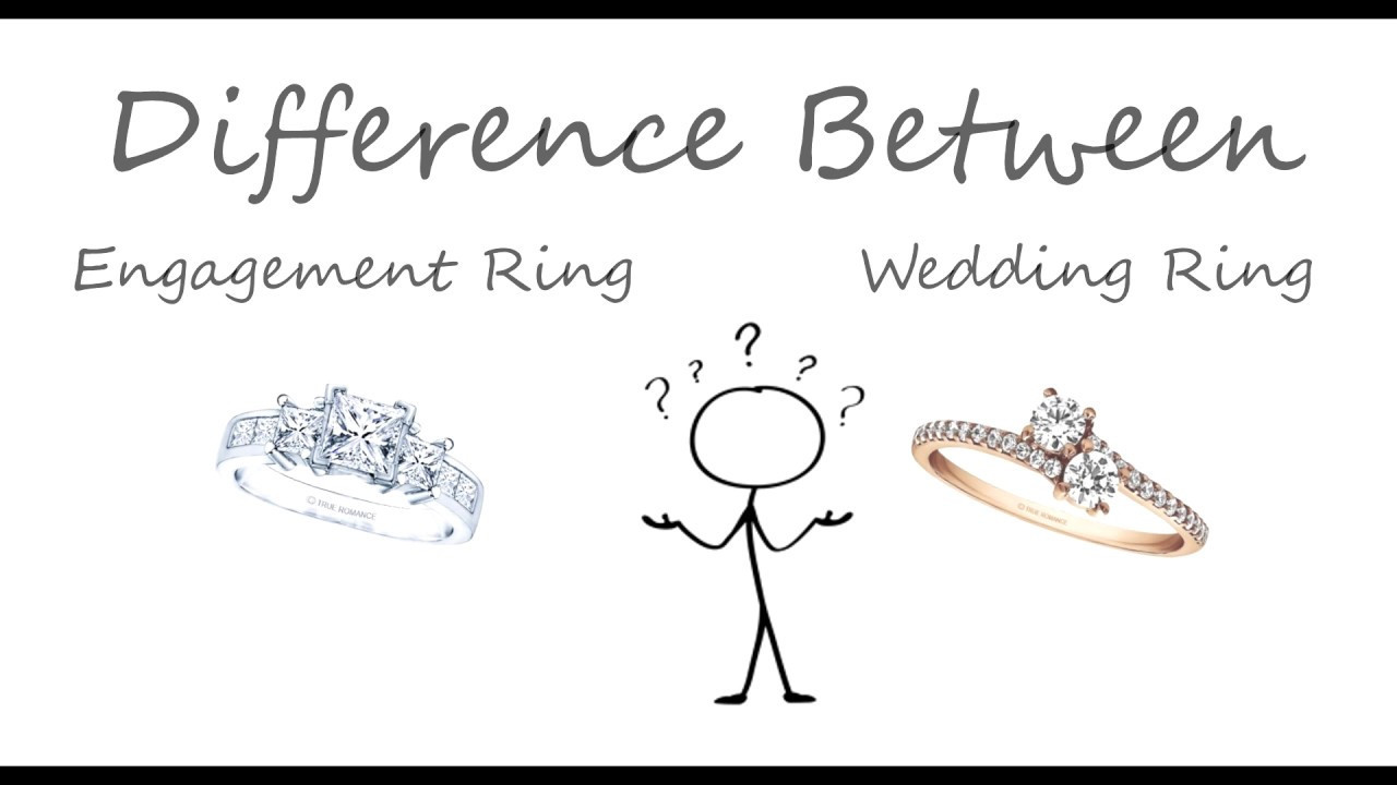 Wedding Band Vs Engagement Ring
 Engagement Ring vs Wedding Ring