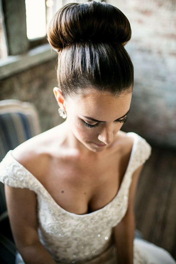 Wedding Buns Hairstyles
 A Guide To Top Buns Wedding Hairstyles