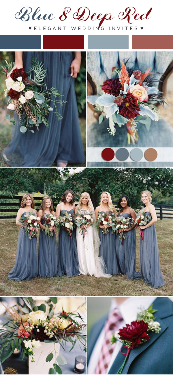 Wedding Color Ideas For Fall
 Updated Top 10 Wedding Color Scheme Ideas for 2018 Trends