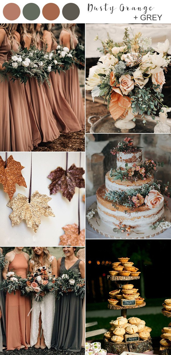 Wedding Color Ideas For Fall
 Top 10 Fall Wedding Colors for 2020 Trends You’ll Love