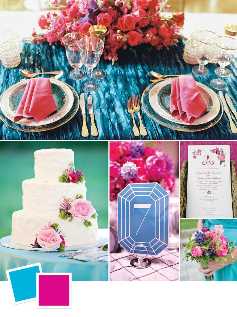 Wedding Color Ideas For Summer
 Hot Wedding Color bos for Summer