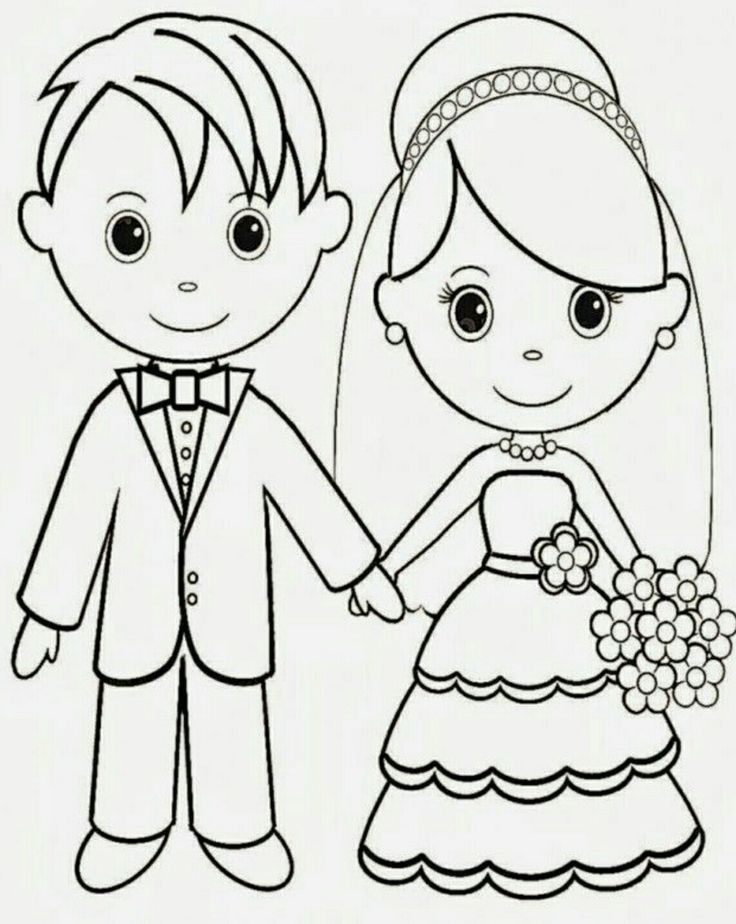 Wedding Coloring Books
 12 best Wedding Coloring Pages images on Pinterest