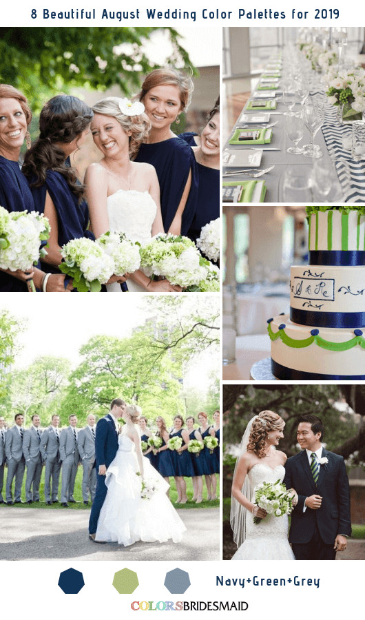 Wedding Colors For August
 8 Beautiful August Wedding Color Palettes for 2019