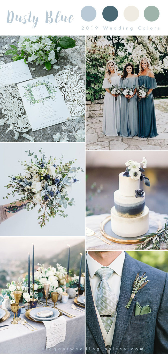 Wedding Colors For Spring 2020
 Top 10 Wedding Color Trends We Expect to See in 2019