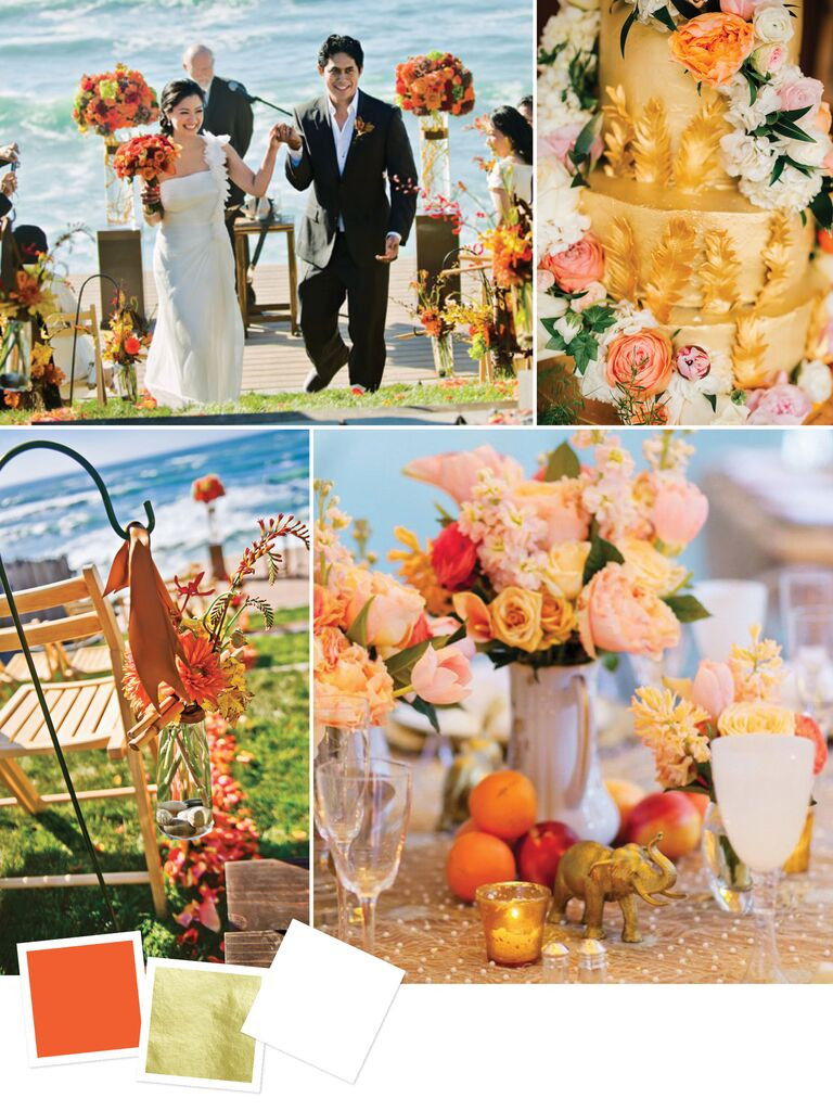 Wedding Colors Schemes
 Beach Wedding Color Palettes We Love