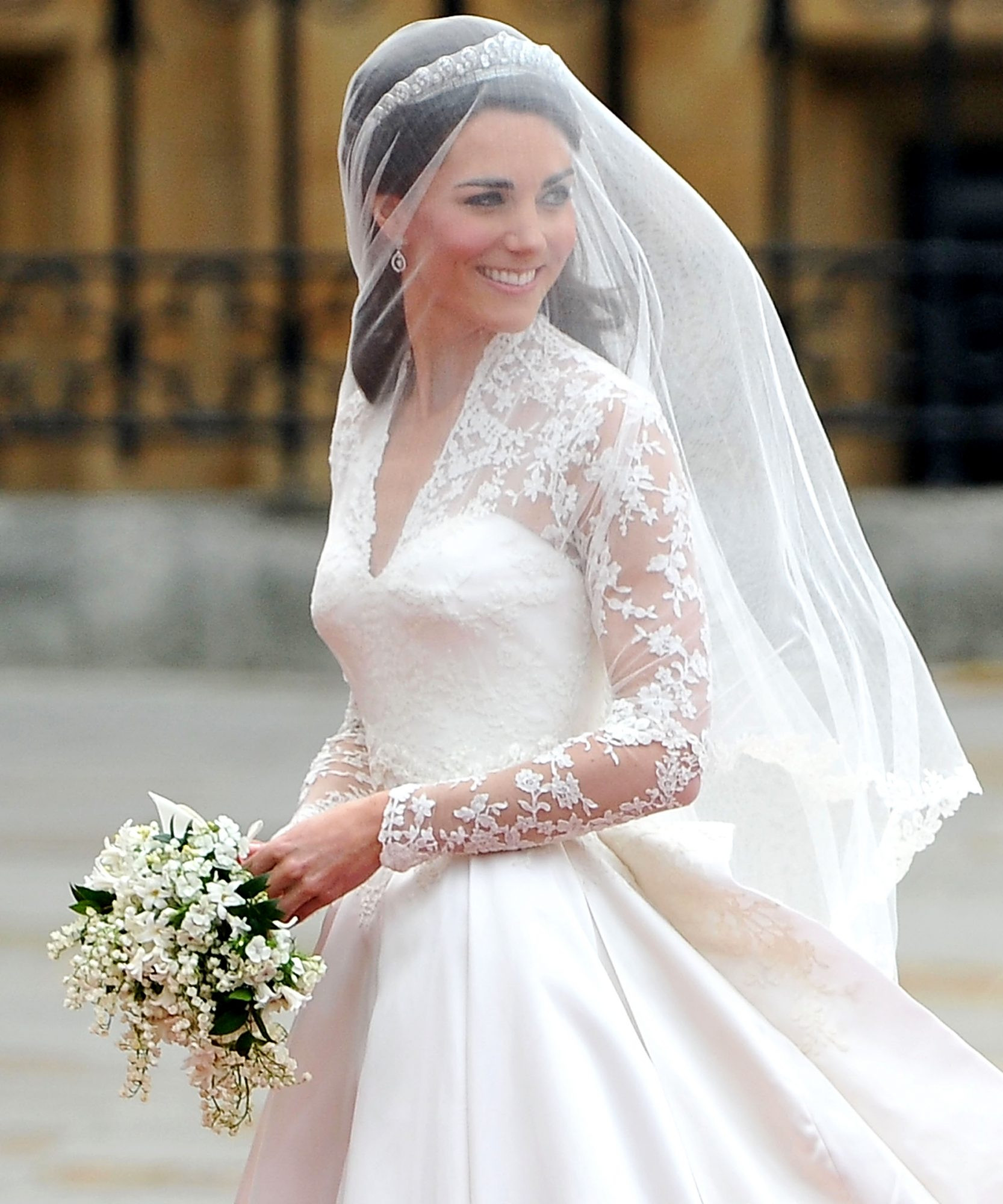 Wedding Dresses With Veils
 The Most Gorgeous Celebrity Veils Ever