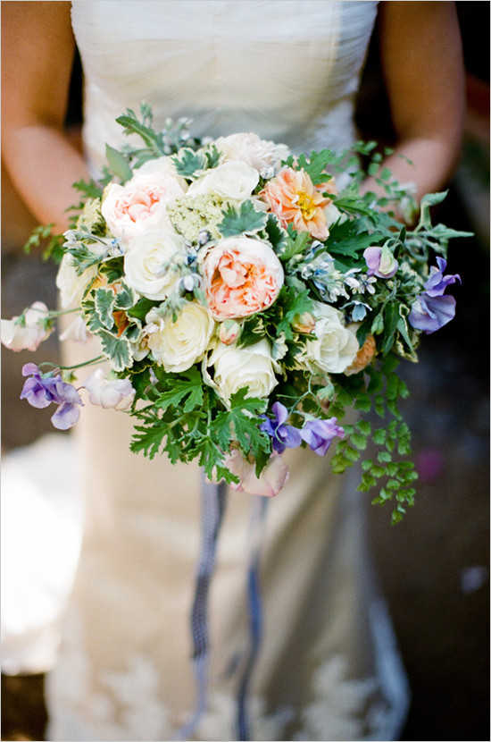 Wedding Flowers Images
 Picked From The Garden 7 Bouquets Filled With Dreamy