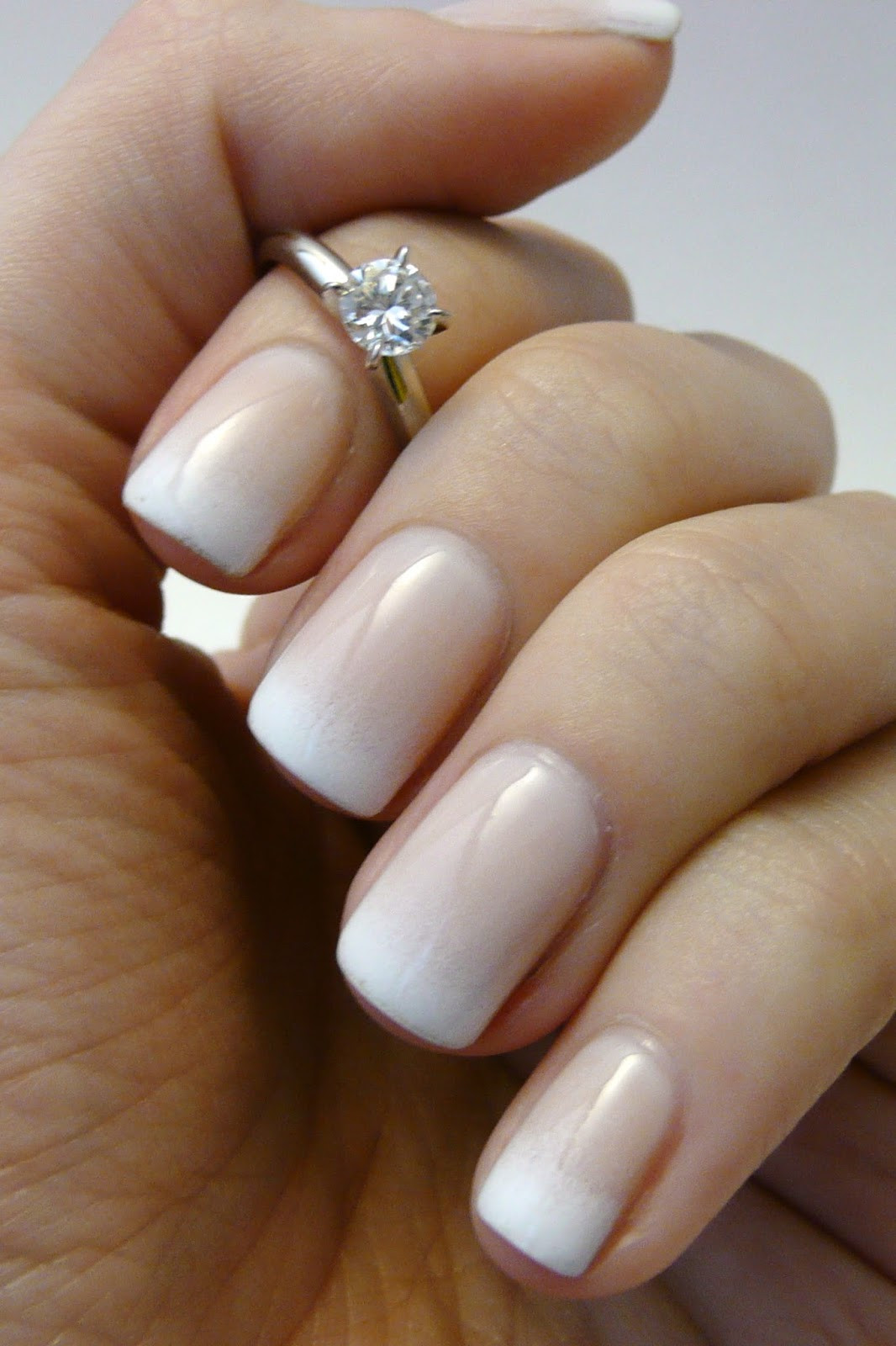 Wedding French Nails
 Casa de Polish Gra nt French Manicure