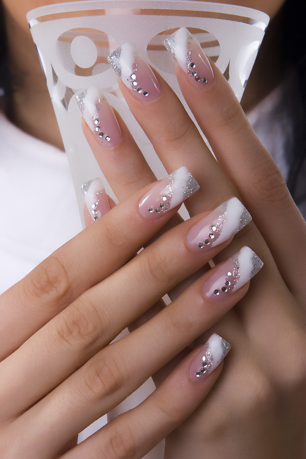 Wedding French Nails
 MYINFOTOGO BEAUTY BLOG Nail Art For Weddings