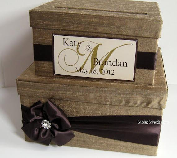 Wedding Gift Card Boxes
 Items similar to Wedding Card Box Gift Card Box Money