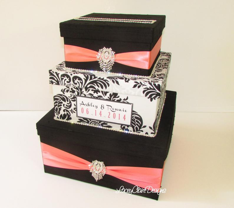 Wedding Gift Card Boxes
 Wedding Gift Box Card Box Money Holder Envelope Reception