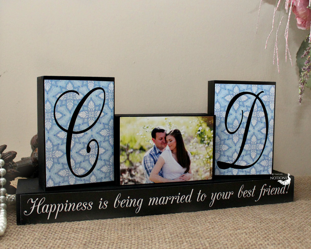 Wedding Gift Ideas Couple
 Personalized Unique Wedding Gift for Couples by TimelessNotion